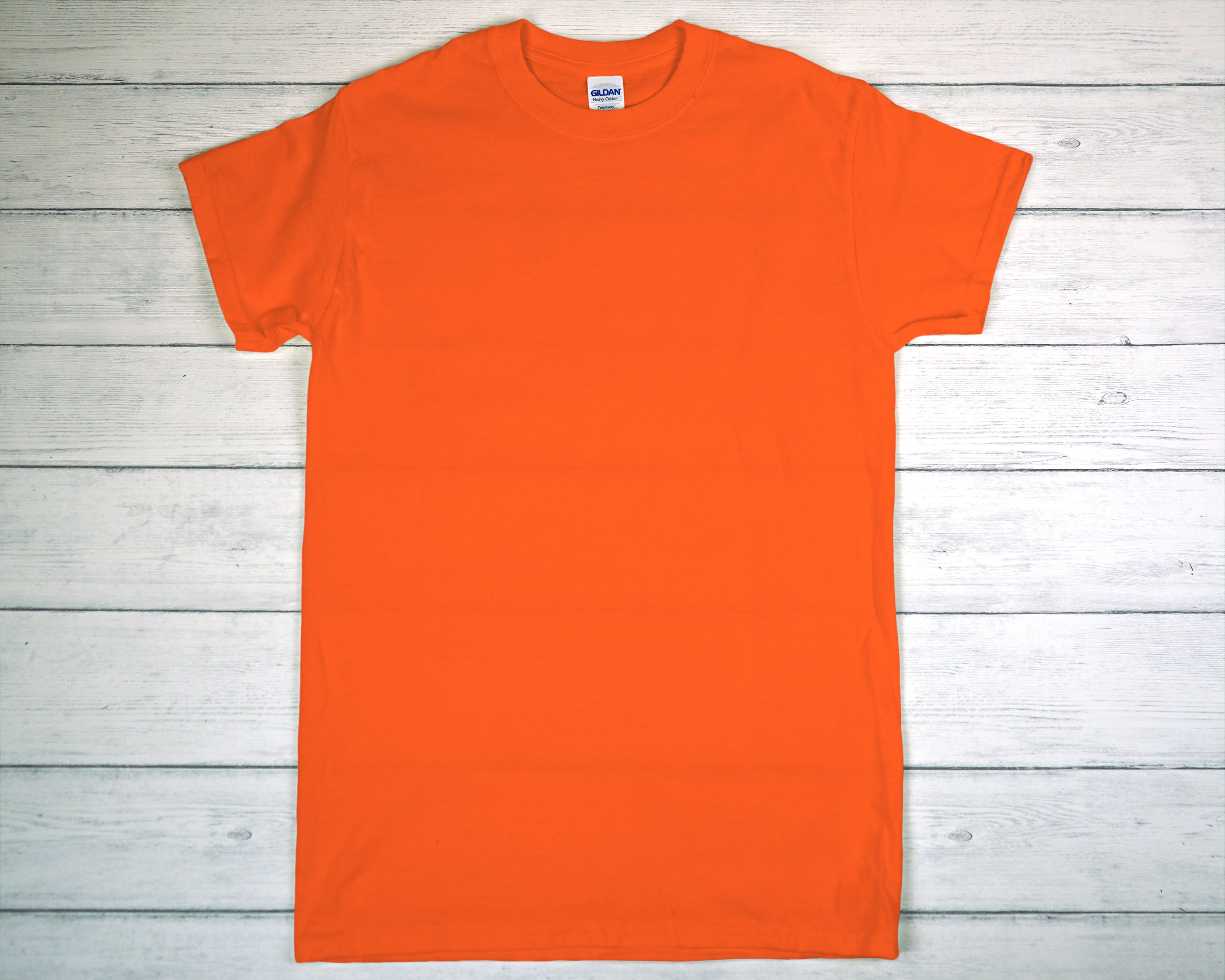 Orange Gildan Tee