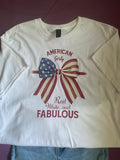 Pre-made American Girly tshirt